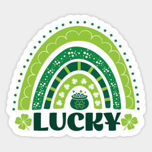 St Patrick’s day lucky Sticker